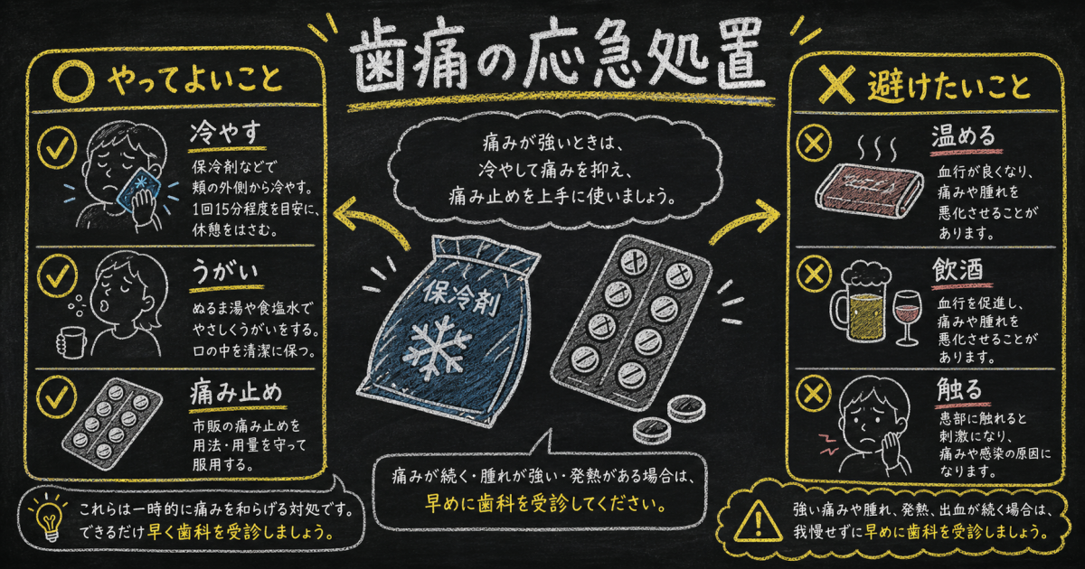 何もしていないのに歯がズキズキ痛む「自発痛」の主な原因とむし歯の進行度