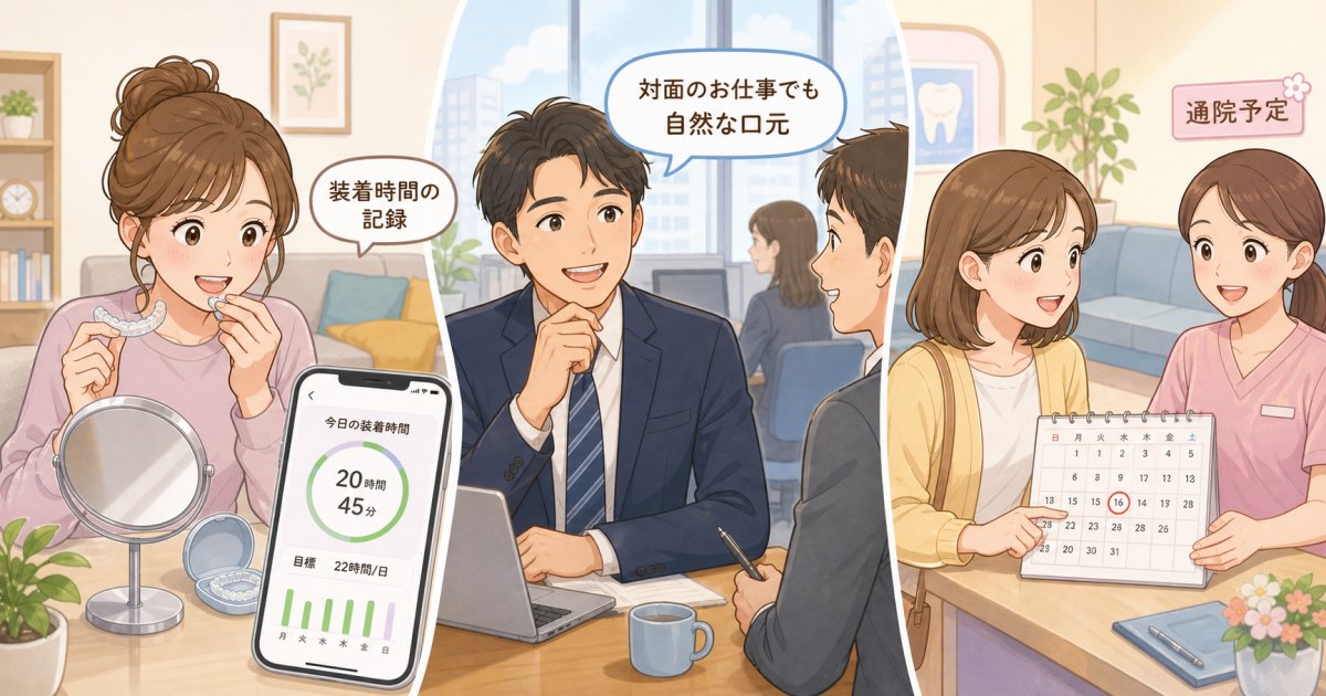 マウスピース矯正とワイヤー矯正の主な違い